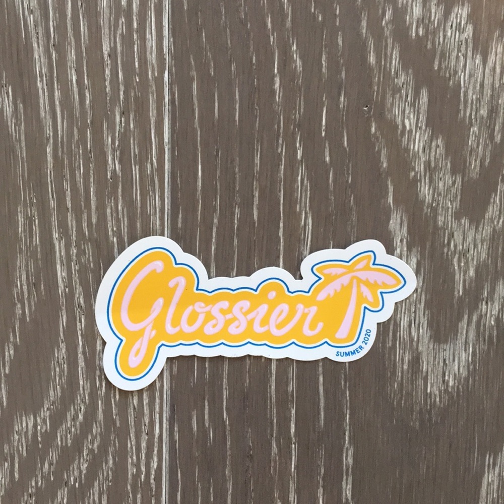 Glossier Sticker